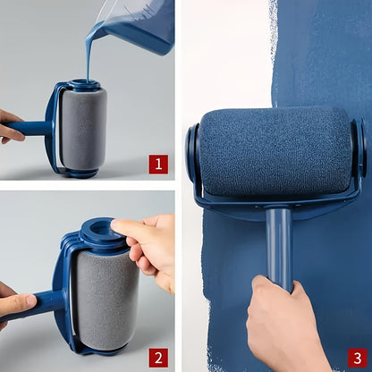 New No Frequent Dipping Roller Paint Brush, Suitable for Latex and Wall Paint