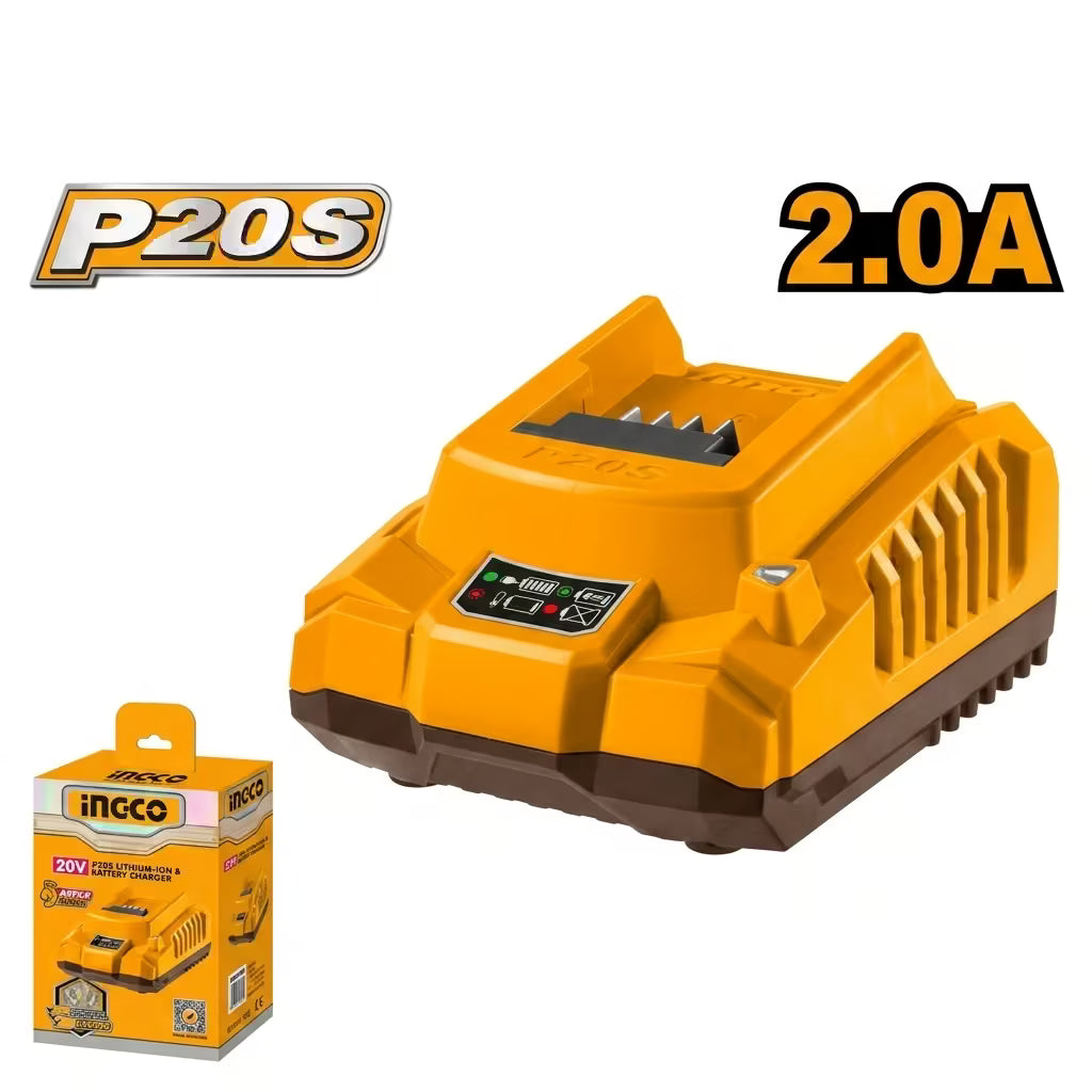 Fast Intelligent Charger for 2.0Ah and 4.0Ah Lithium-Ion Batteries